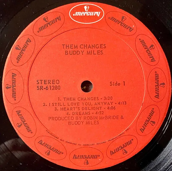 Buddy Miles - Them Changes (LP, Album, Phi) (VG )