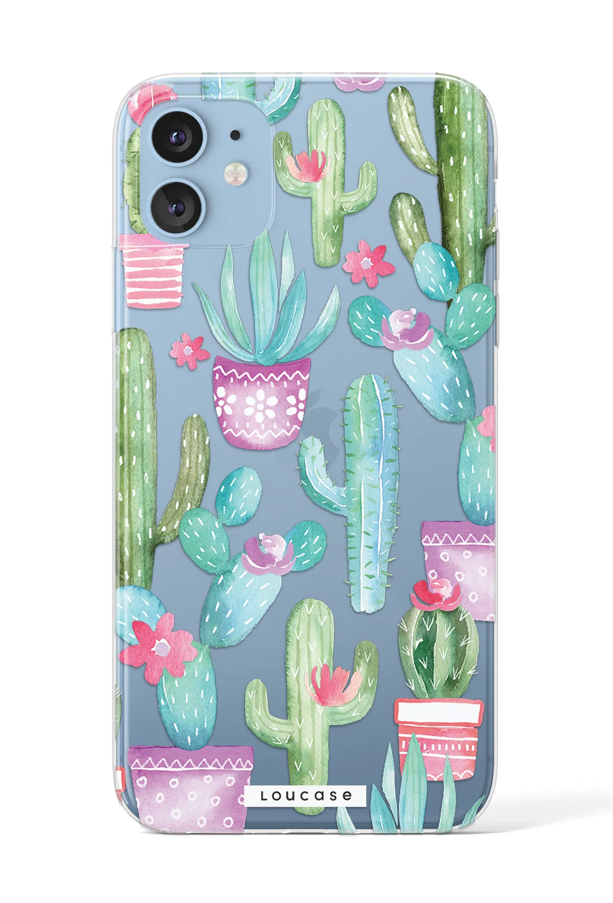 Cactipot KLEARLUX™ Phone Case | LOUCASE