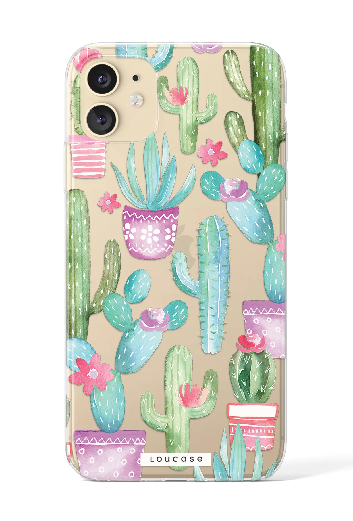 Cactipot KLEARLUX™ Phone Case | LOUCASE