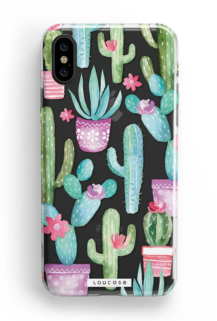 Cactipot KLEARLUX™ Phone Case | LOUCASE