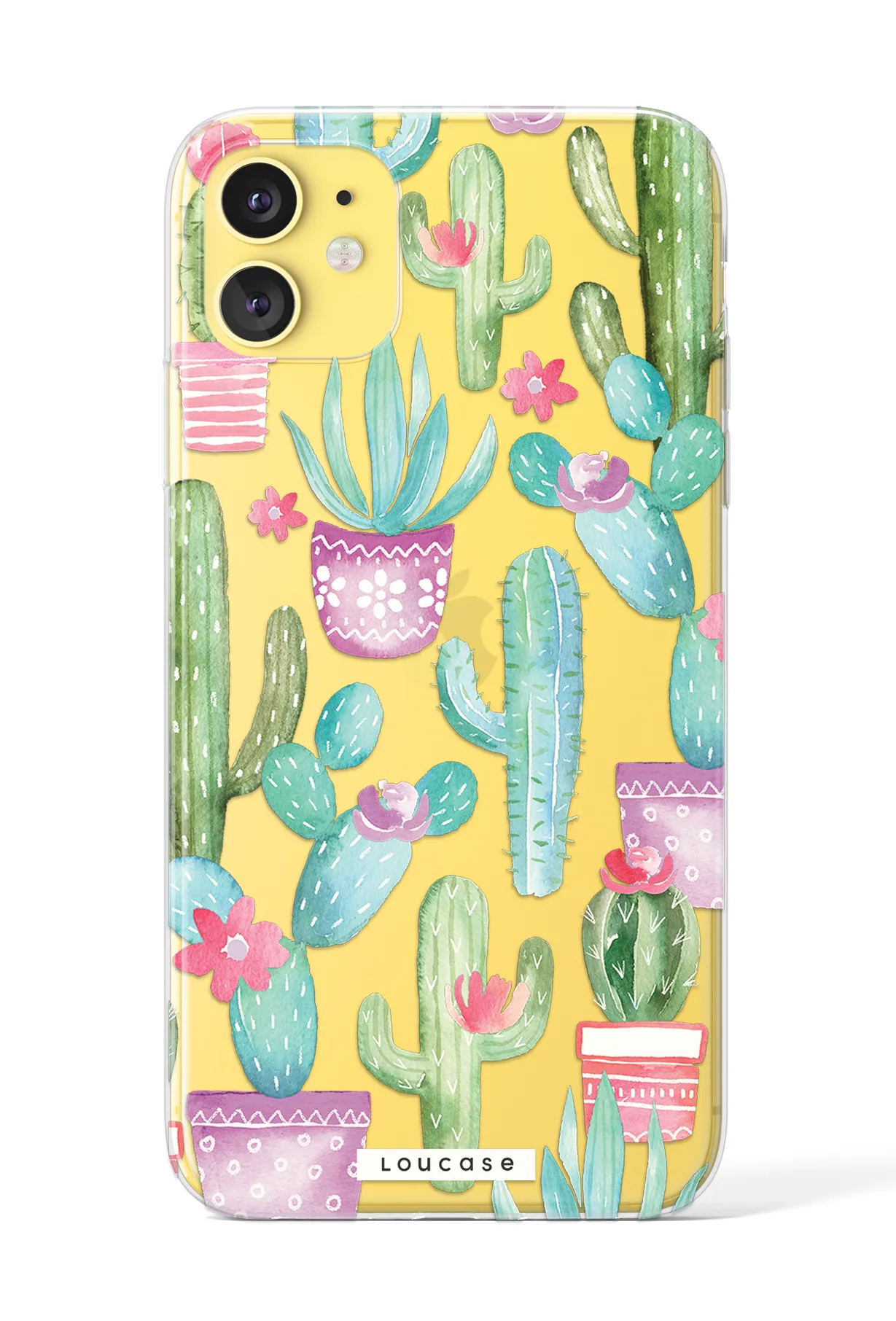 Cactipot KLEARLUX™ Phone Case | LOUCASE
