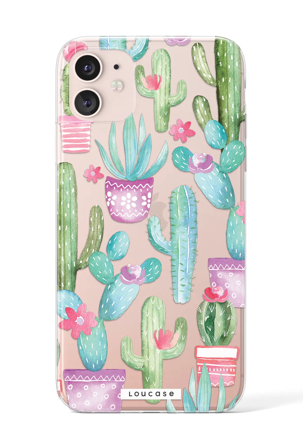 Cactipot KLEARLUX™ Phone Case | LOUCASE