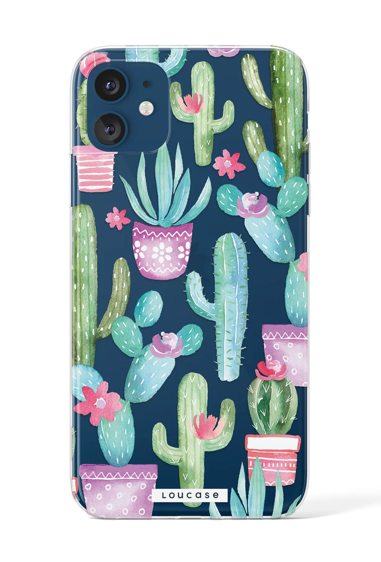 Cactipot KLEARLUX™ Phone Case | LOUCASE