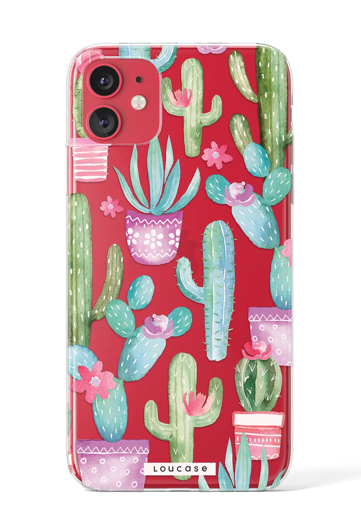 Cactipot KLEARLUX™ Phone Case | LOUCASE