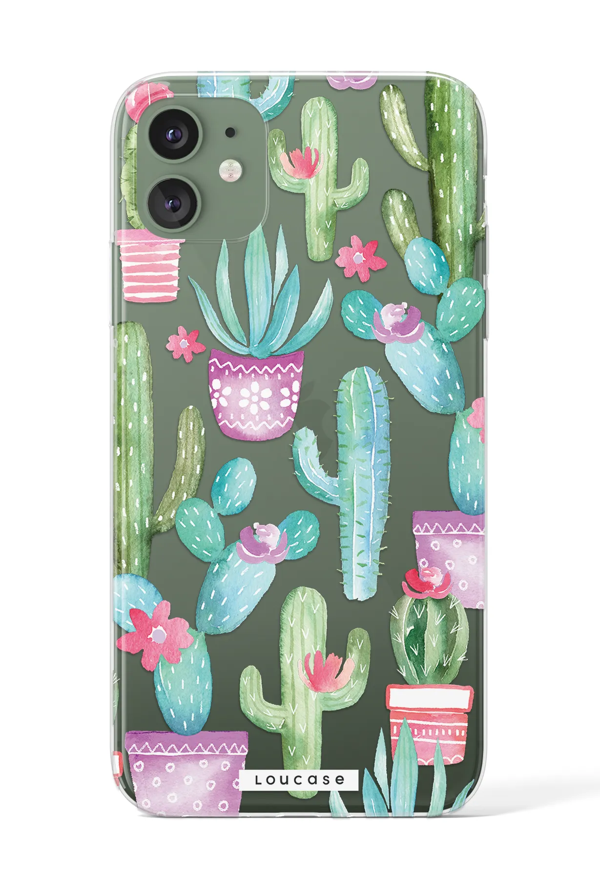 Cactipot KLEARLUX™ Phone Case | LOUCASE