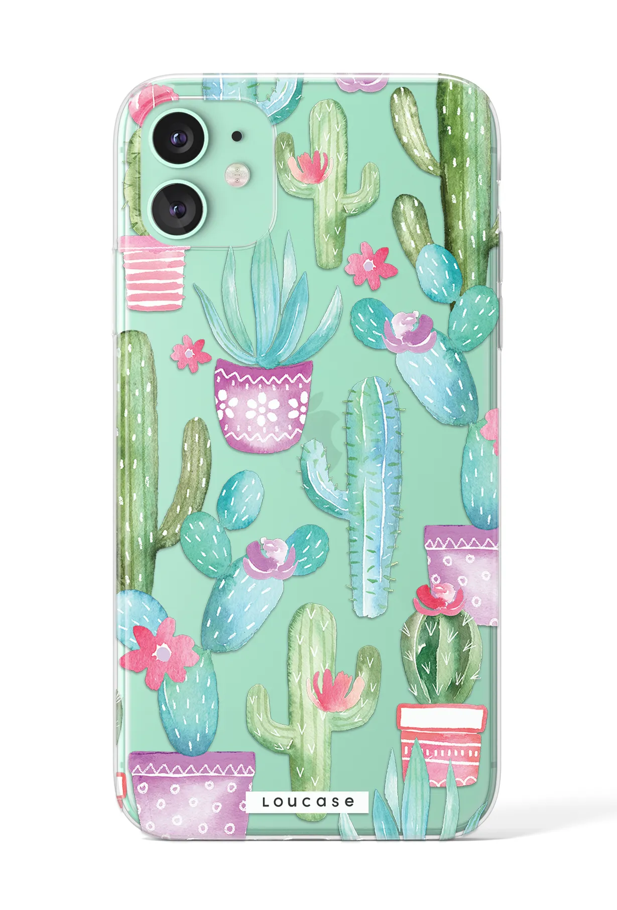 Cactipot KLEARLUX™ Phone Case | LOUCASE