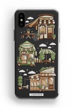 Cafe Hopping - KLEARLUX™ Special Edition Café Soireé Collection Phone Case | LOUCASE