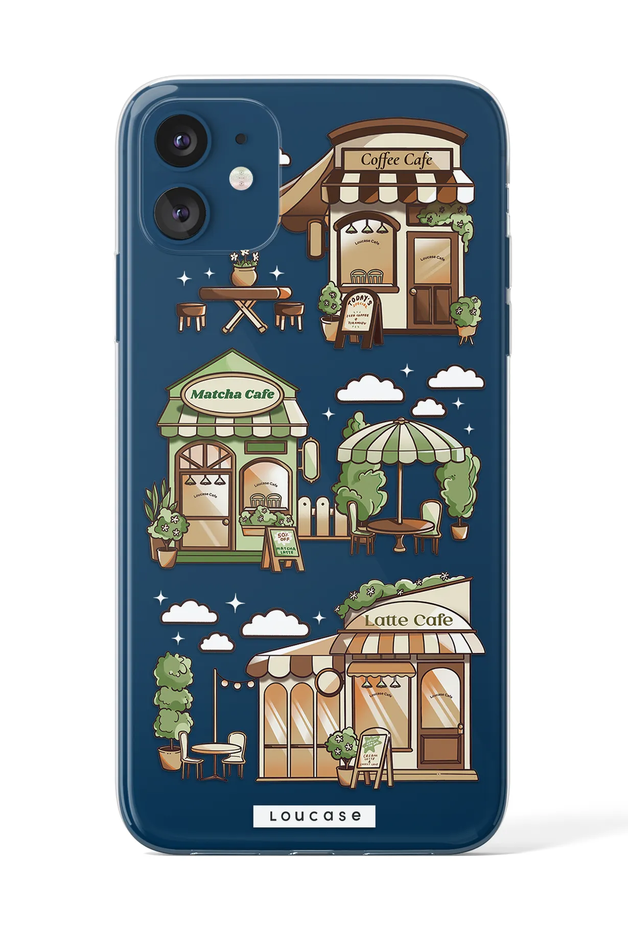 Cafe Hopping - KLEARLUX™ Special Edition Café Soireé Collection Phone Case | LOUCASE