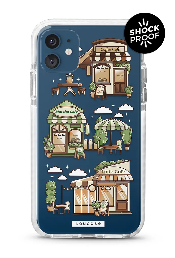 Cafe Hopping - PROTECH™ Special Edition Café Soireé Collection Phone Case | LOUCASE