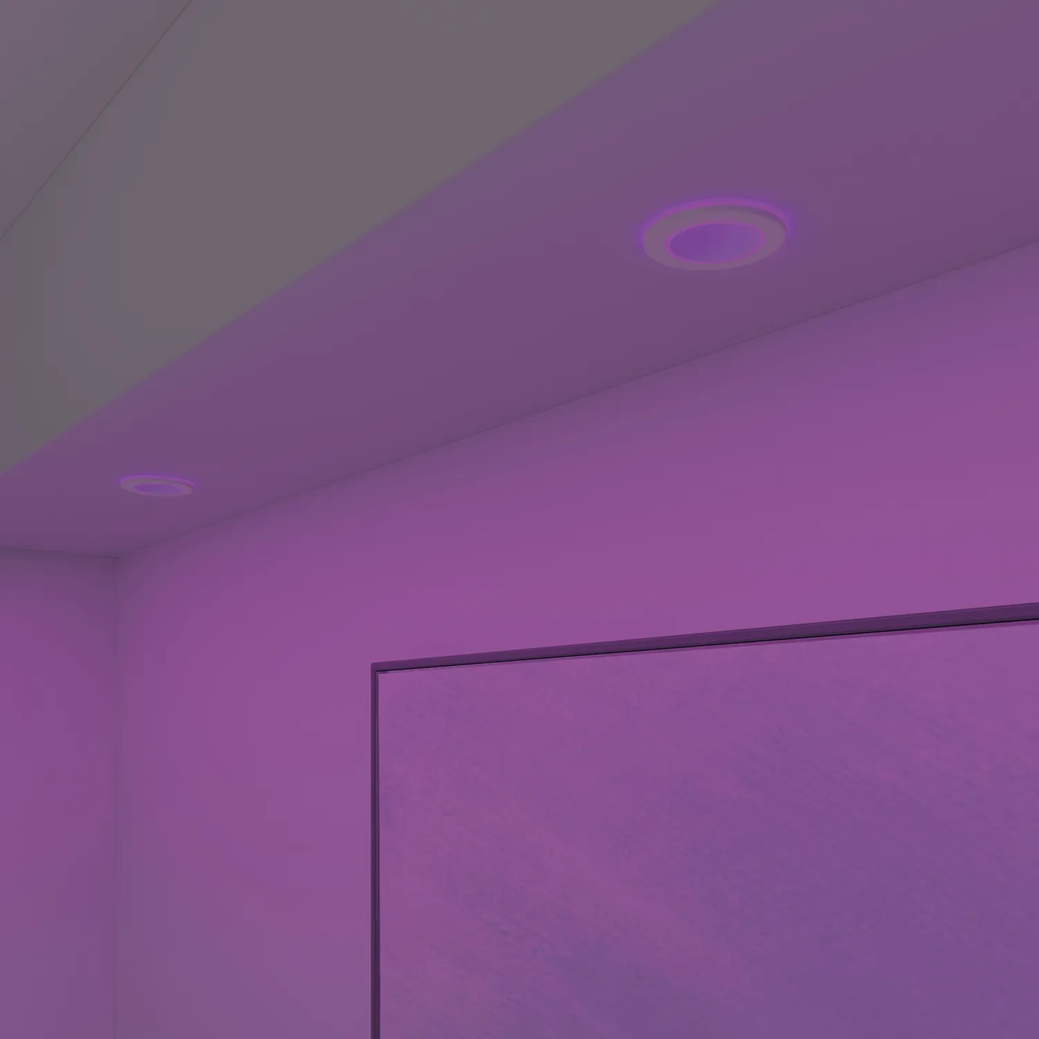 Calex Smart Halo LED Recessed Spot White - RGB Warm White - 6.5W