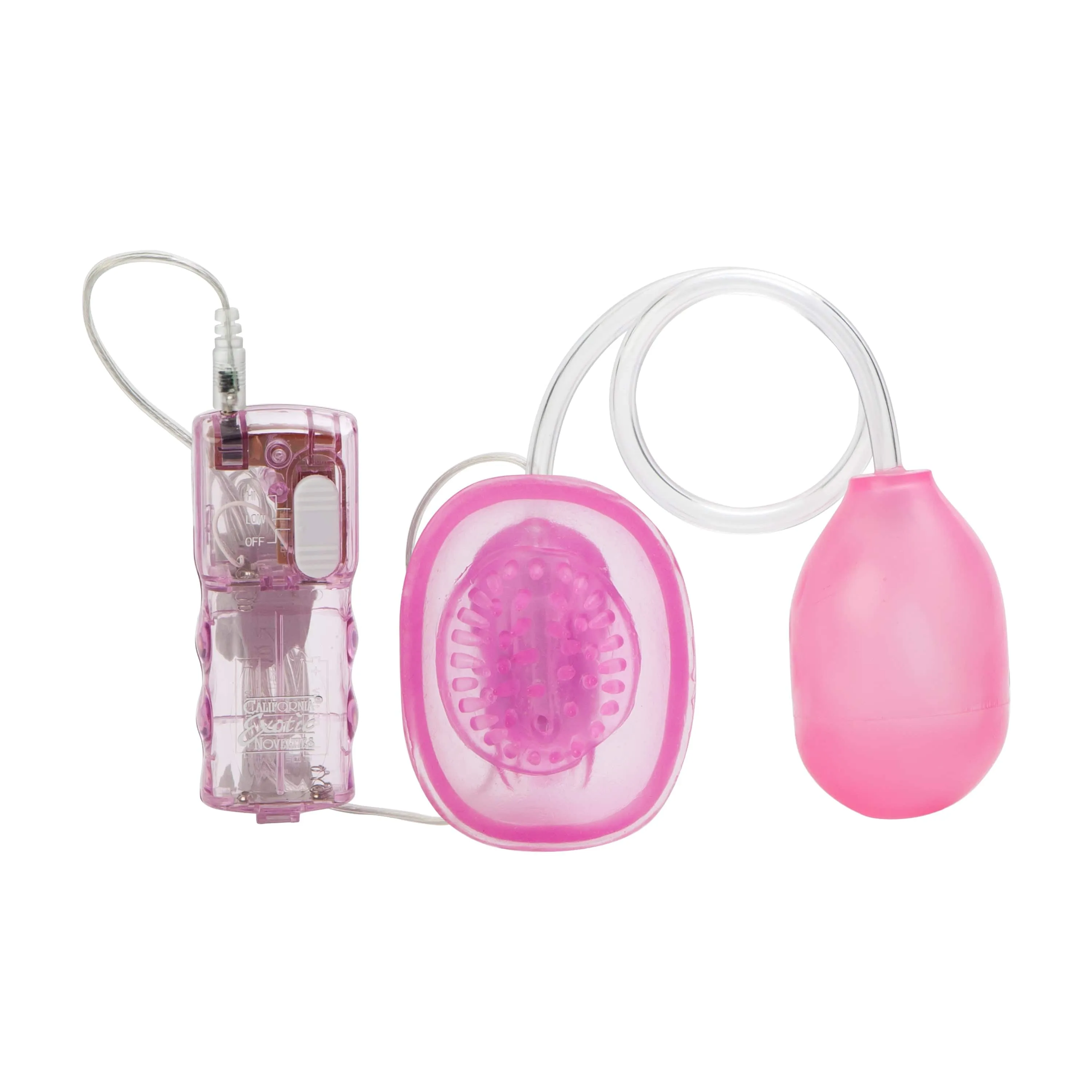 California Exotics - Intimate Clitoral Pump Vibro Pussy Sucker (Pink)