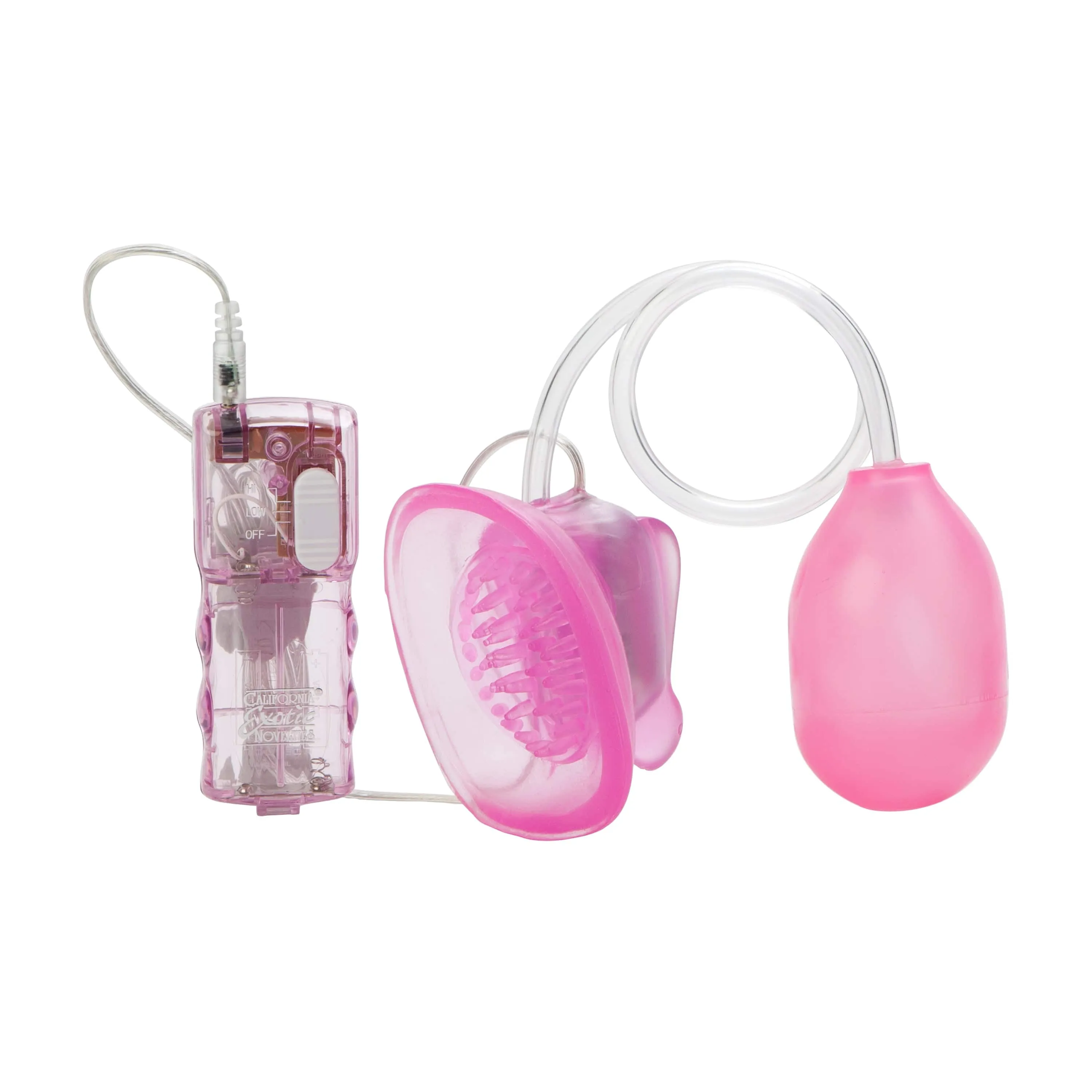 California Exotics - Intimate Clitoral Pump Vibro Pussy Sucker (Pink)