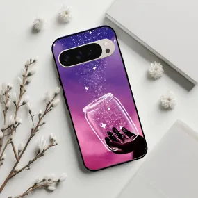Celestial Design Glossy Metal Case Cover For Google