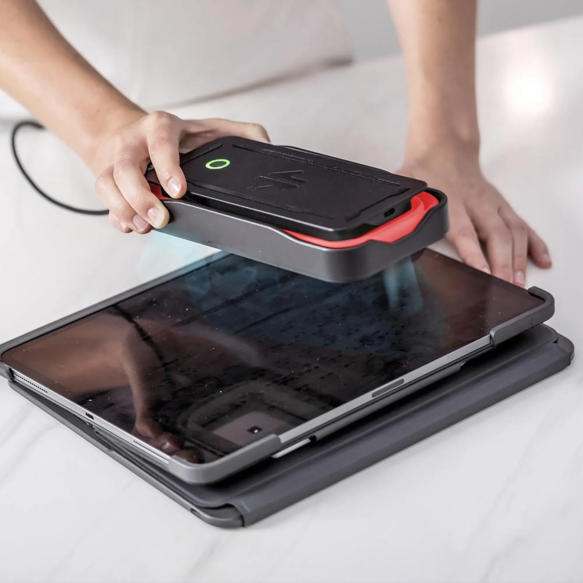 Cell, UV Sanitizer and Wireless Charger