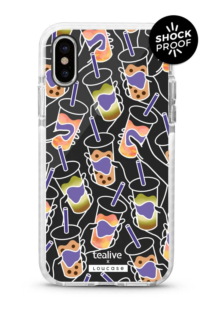 Cheers for Boba & Tealive Strawless Cup - PROTECH™ Limited Edition Tealive x Casesbywf Phone Case | LOUCASE