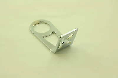 CHROME K VINTAGE BIKE 1" FRONT LAMP BRACKET BICYCLE LIGHT HOLDER ROADSTER CYCLE