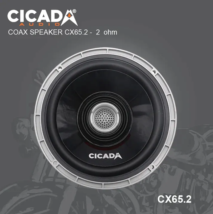 CICADA AUDIO CX65 COAXIAL SPEAKERS 6.5" (2Ω AND 4Ω)
