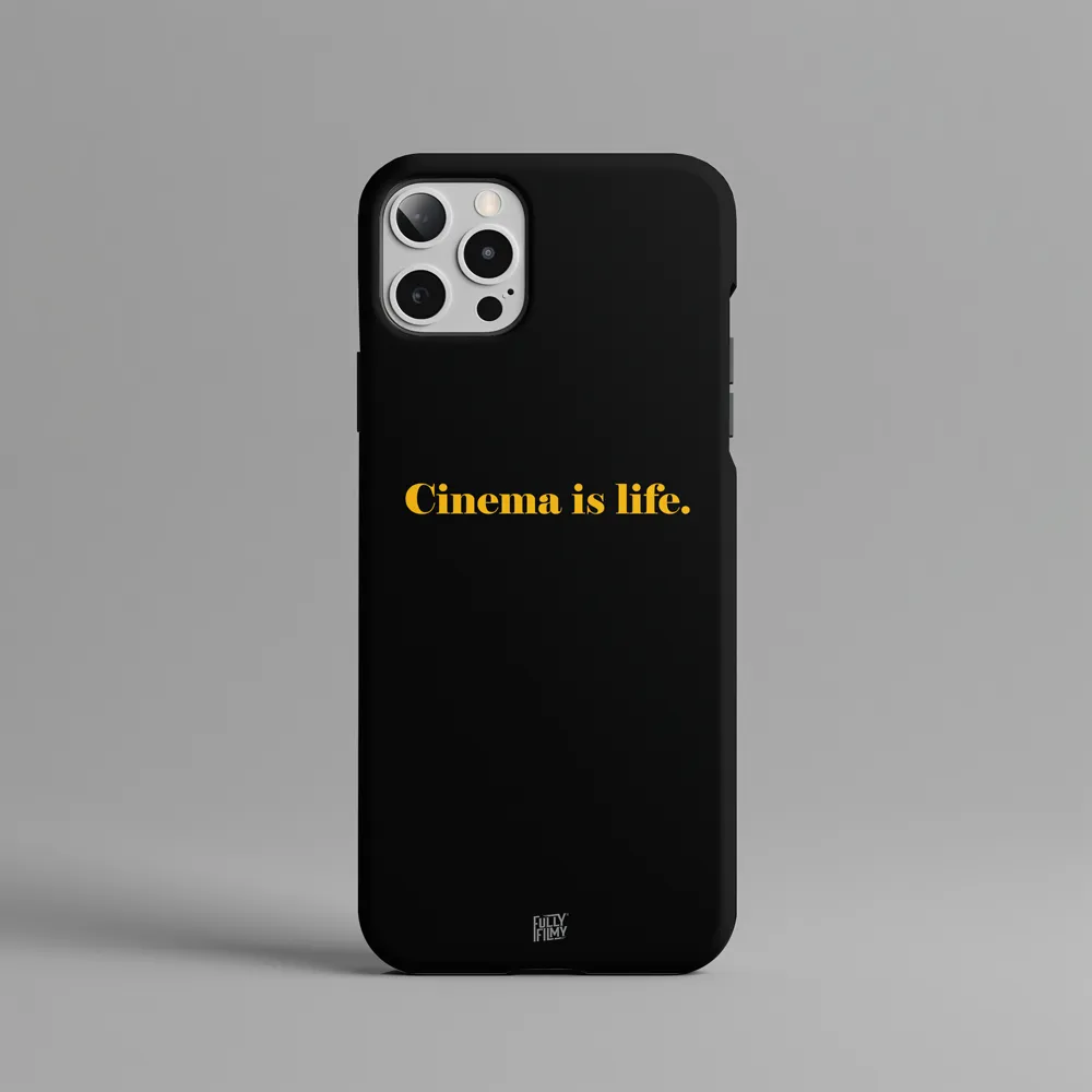 Cinema Is Life Hard Phone Case