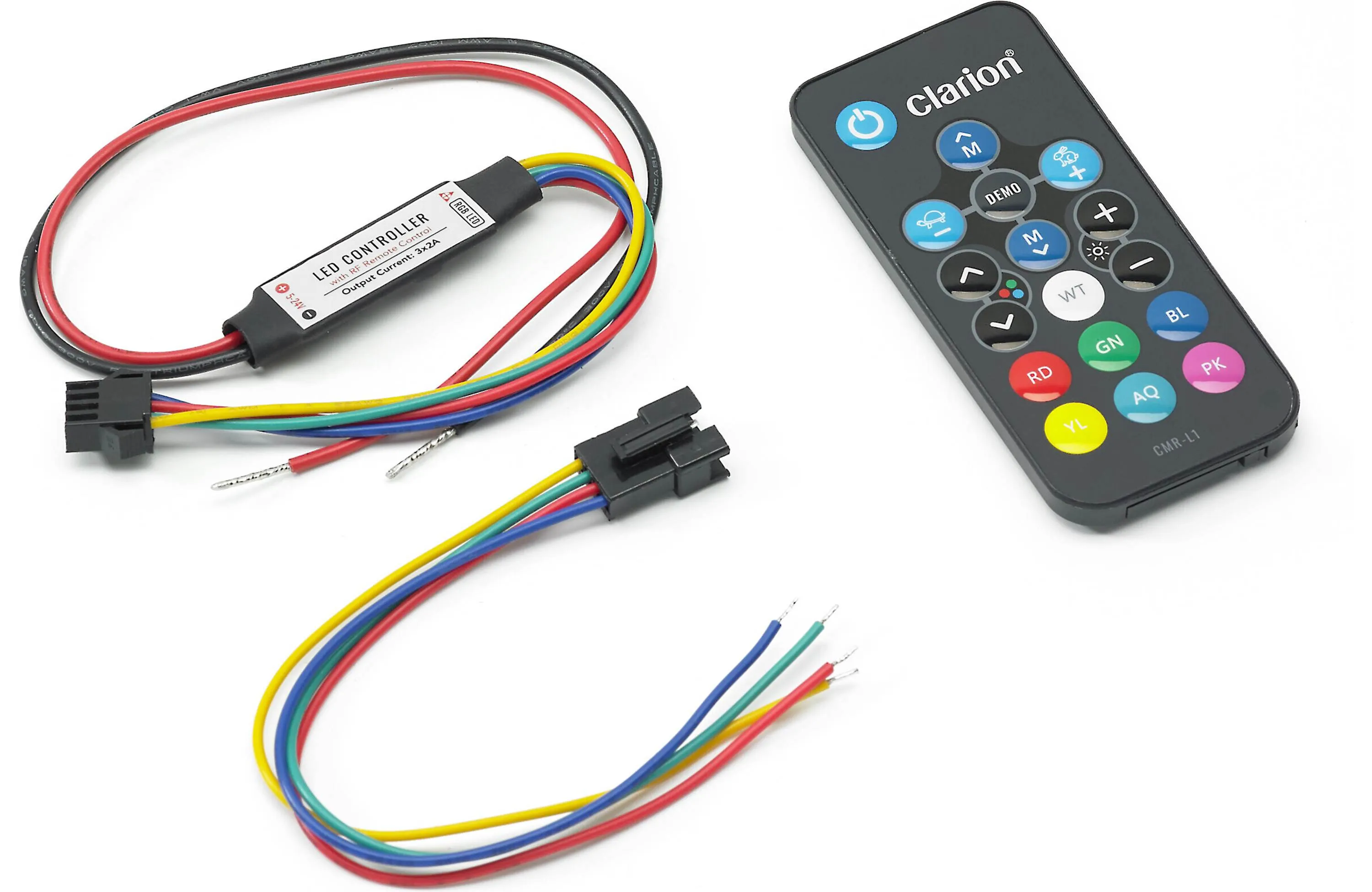 Clarion CMM-30   CMSP-651RGB-SWG   CMR-L1 Marine Bundle