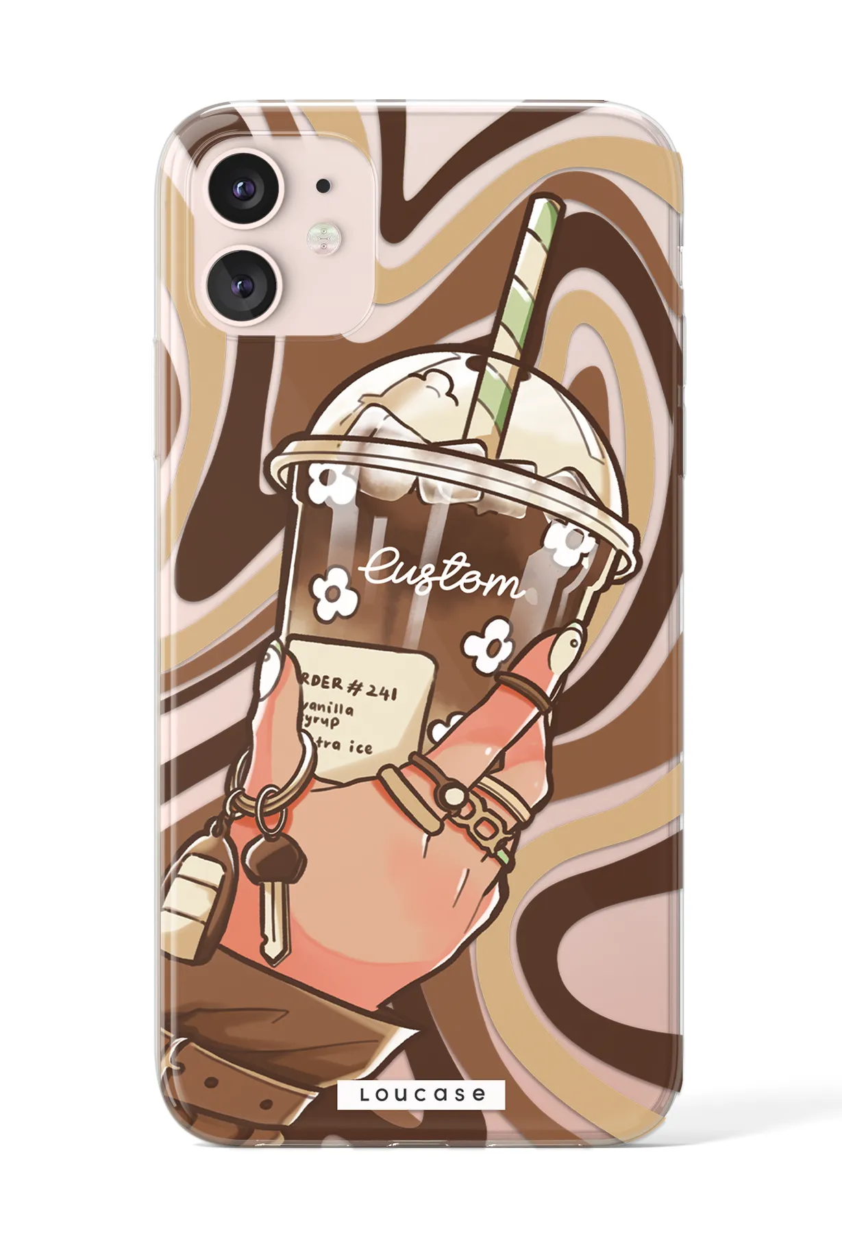 Coffee Core - KLEARLUX™ Special Edition Café Soireé Collection Phone Case | LOUCASE
