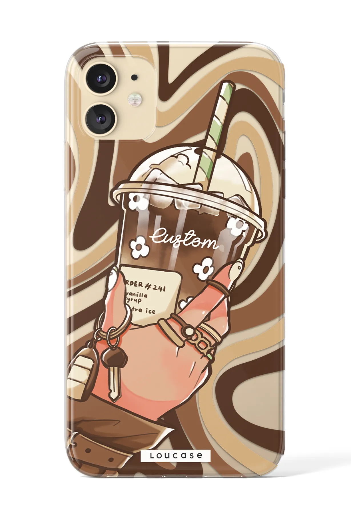 Coffee Core - KLEARLUX™ Special Edition Café Soireé Collection Phone Case | LOUCASE