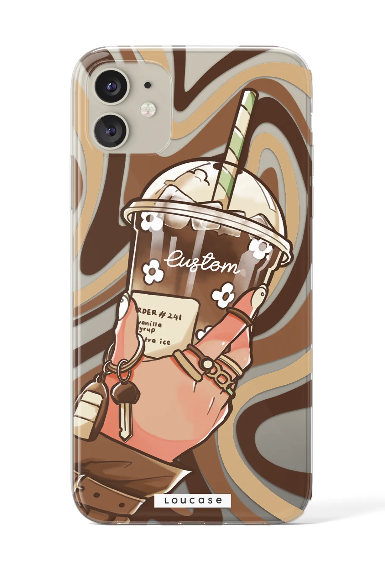 Coffee Core - KLEARLUX™ Special Edition Café Soireé Collection Phone Case | LOUCASE