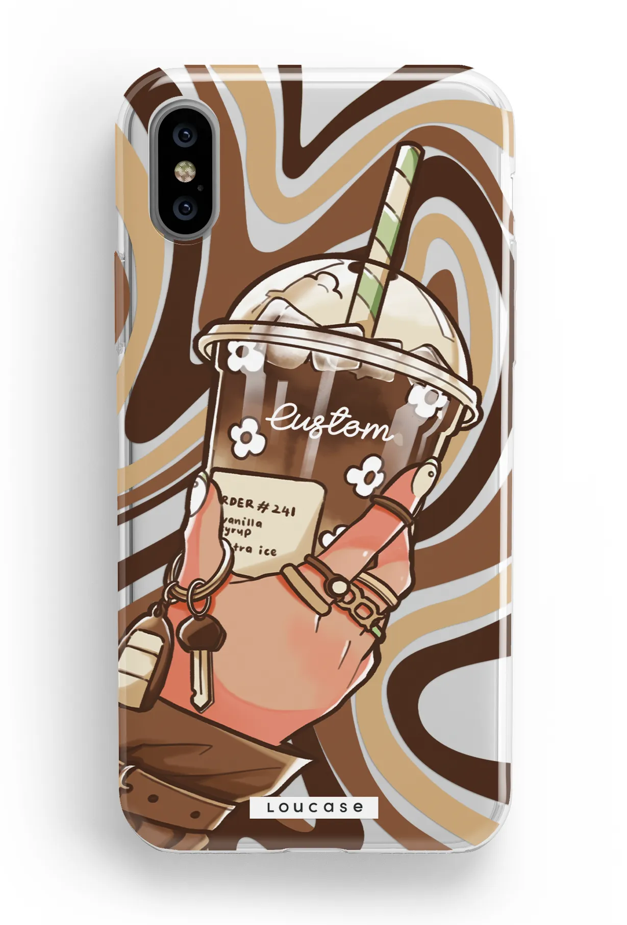 Coffee Core - KLEARLUX™ Special Edition Café Soireé Collection Phone Case | LOUCASE