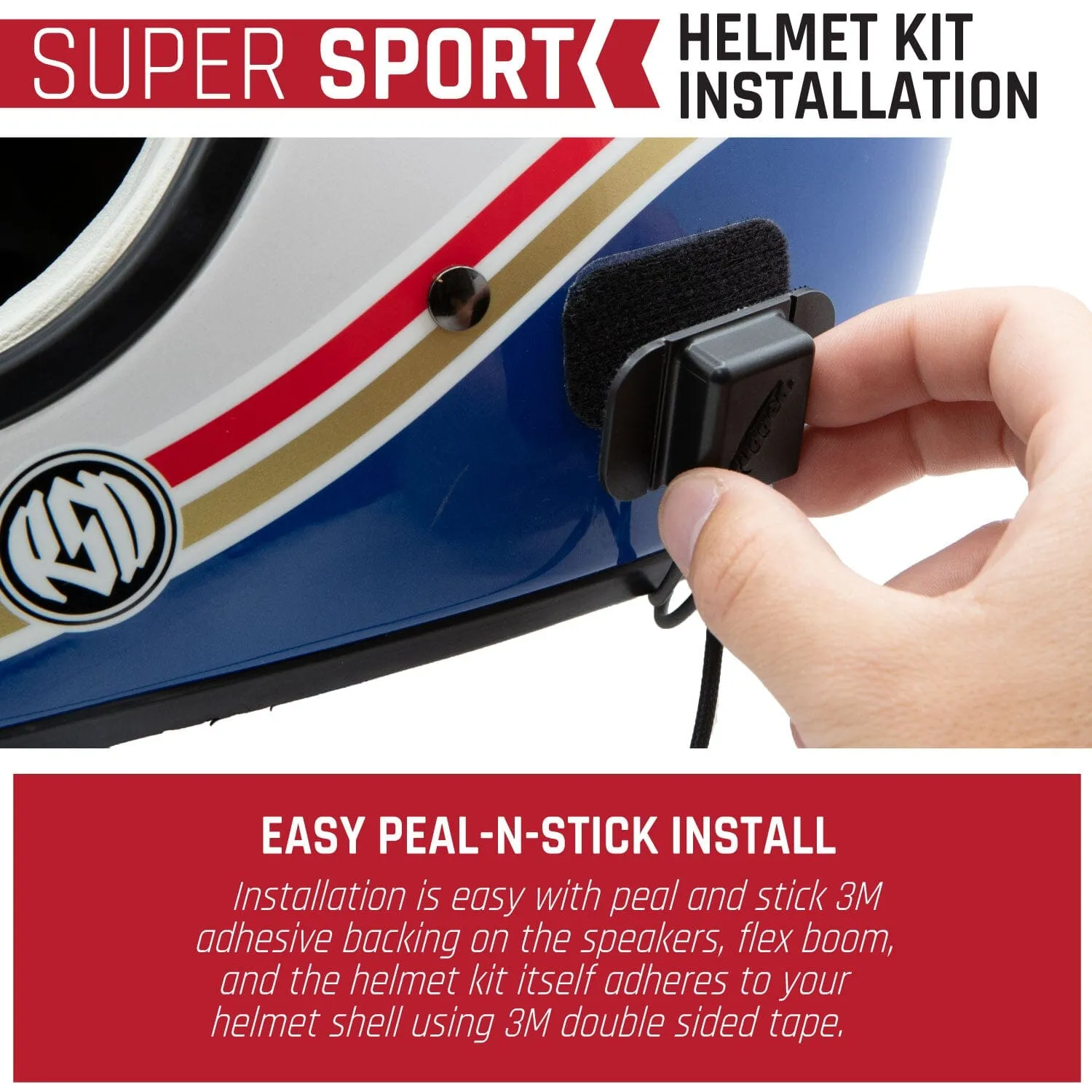 Communication Kit without Radio - Driver Only - Sport Cables - CLEARANCE