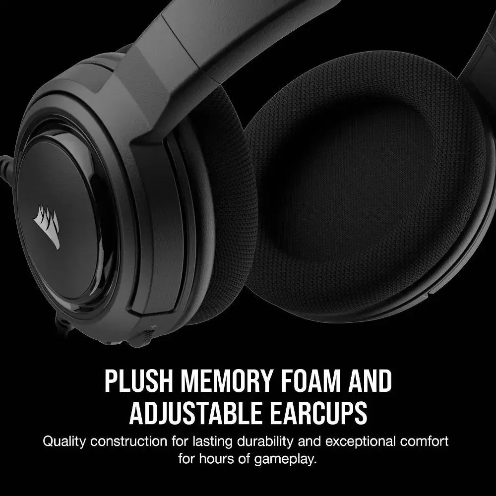 CORSAIR HS35 Stereo Wired Gaming Headset for Xbox One/PlayStation 4/Nintendo Switch/PC