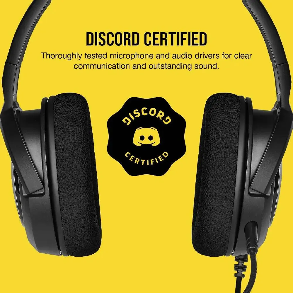 CORSAIR HS35 Stereo Wired Gaming Headset for Xbox One/PlayStation 4/Nintendo Switch/PC