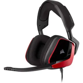 Corsair Void Elite 7.1 Surround Sound Gaming Headset (Cherry) OPEN BOX