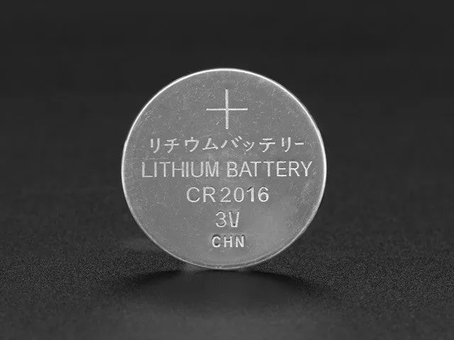CR2016 Lithium Coin Cell Battery