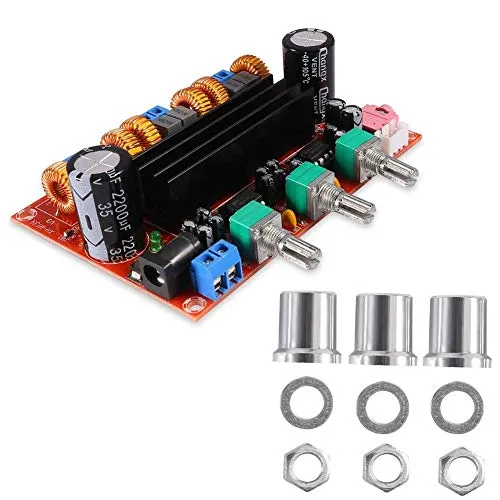 DC12-24V TPA3116D2 Amplifier Board 50WX2 100W 2.1 Channel Digital Power Amplifiers