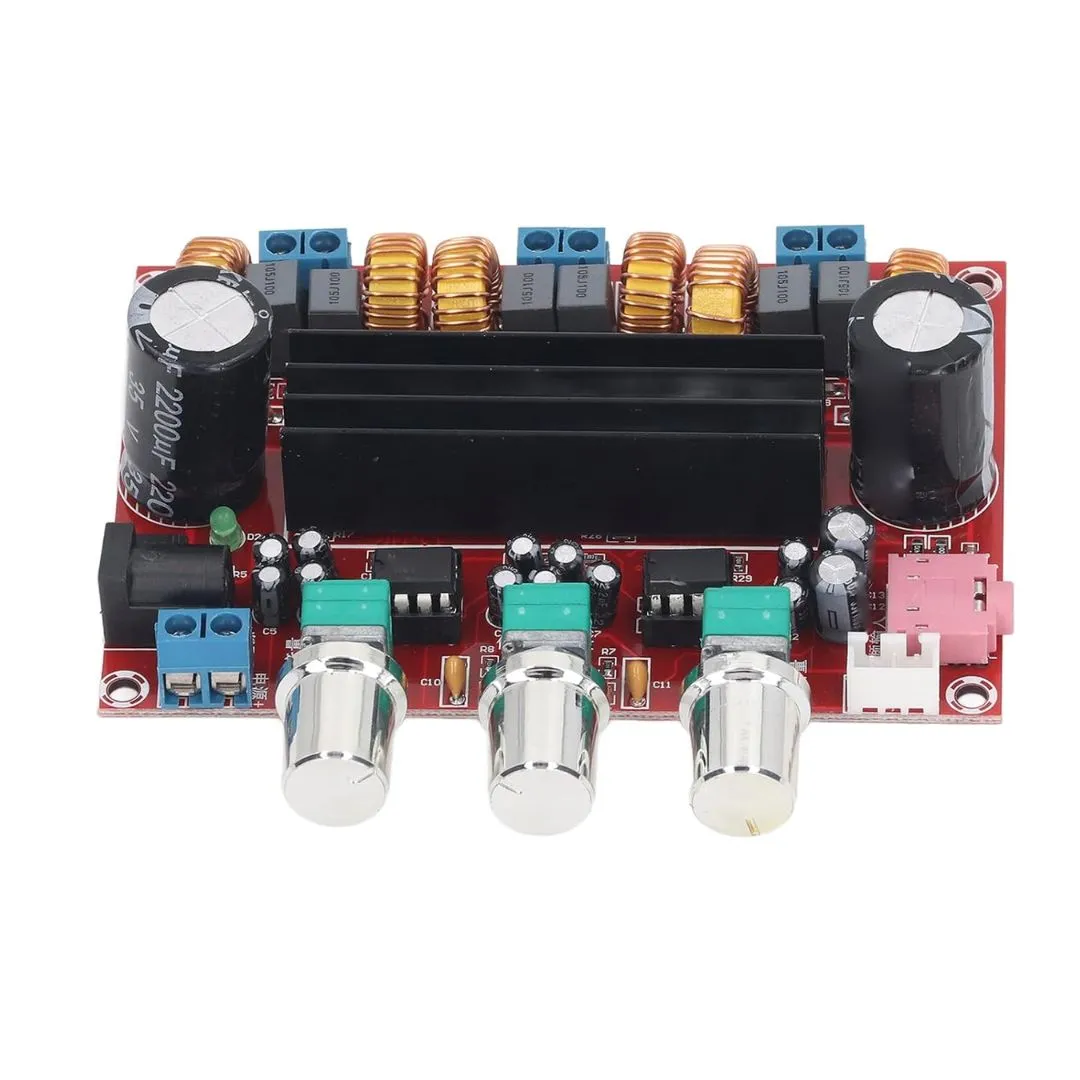 DC12-24V TPA3116D2 Amplifier Board 50WX2 100W 2.1 Channel Digital Power Amplifiers