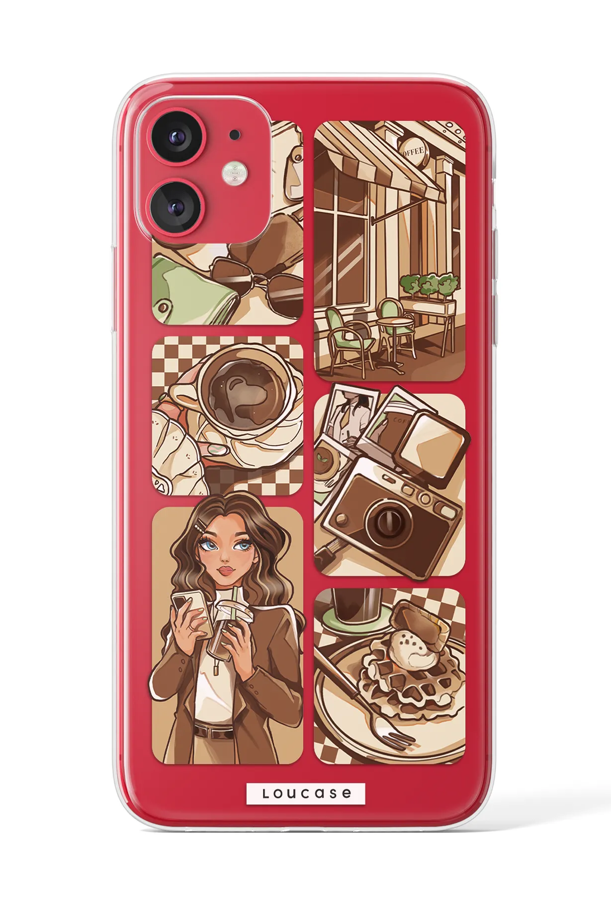 Deja Brew - KLEARLUX™ Special Edition Café Soireé Collection Phone Case | LOUCASE