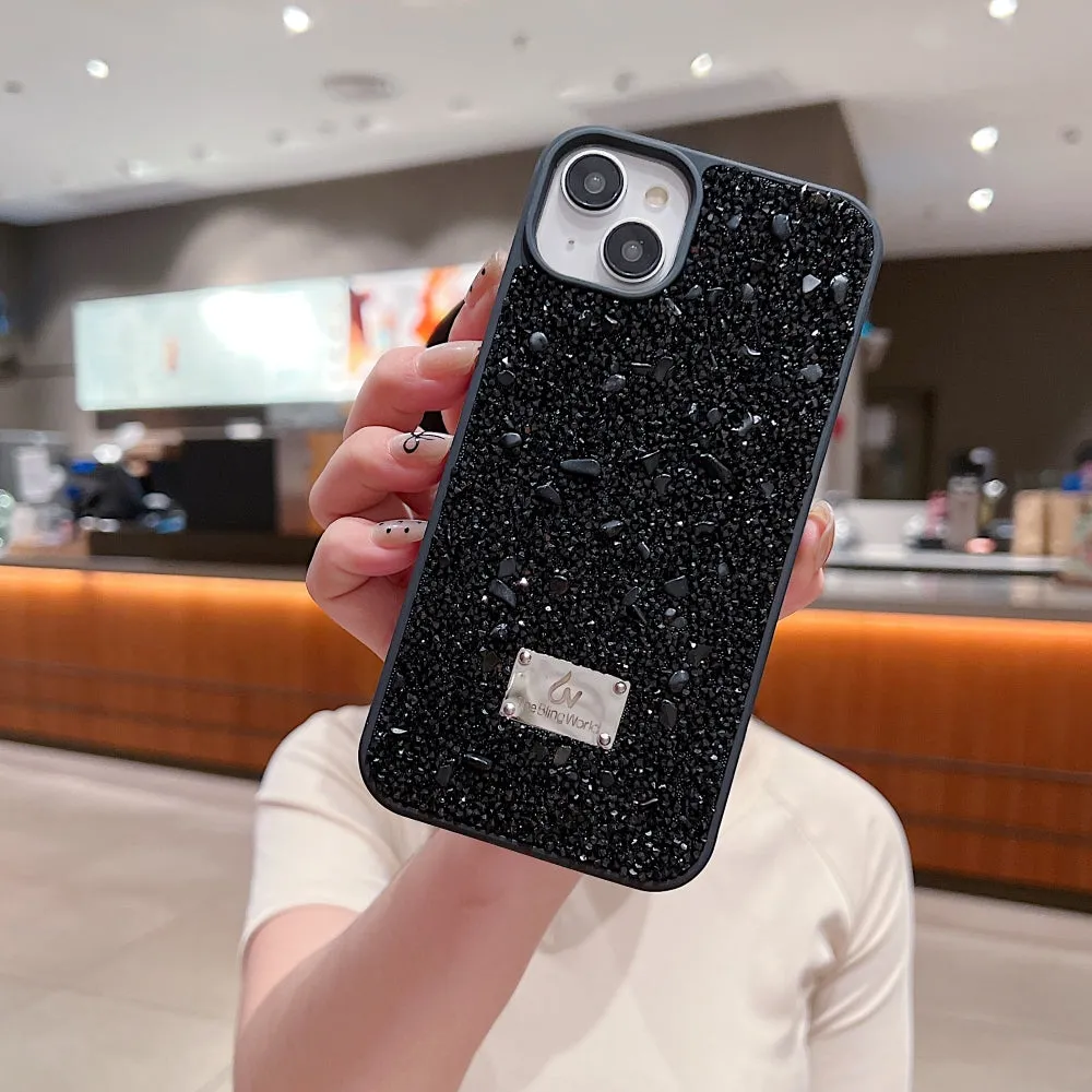 Diamond Studded Pattern Glittery Phone Case - OnePlus 11R