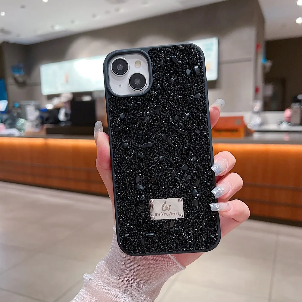 Diamond Studded Pattern Glittery Phone Case - OnePlus Nord CE 4 Lite