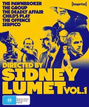 DIRECTED BY SIDNEY LUMET VOLUME 1 (REGION FREE IMPORT - LIMITED EDITION) BLU-RAY