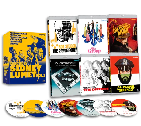 Directed By Sidney Lumet – Volume One (1964 – 1973) (Limited Edition, Region Free)