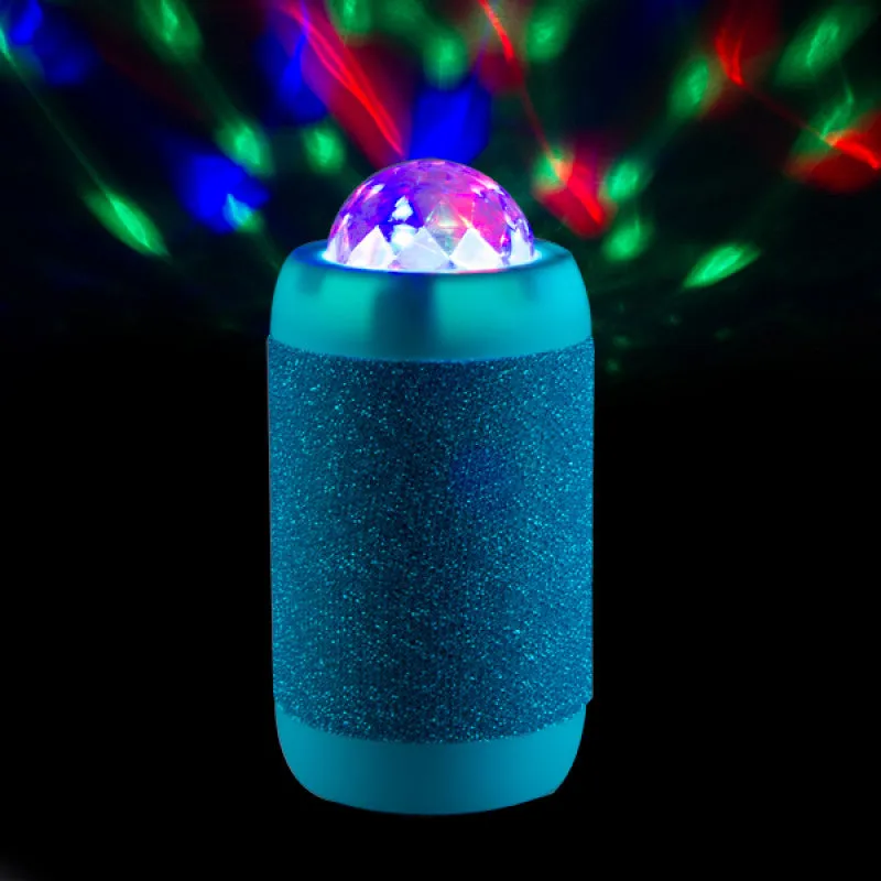 Disco Ball Bluetooth Speaker - Blue