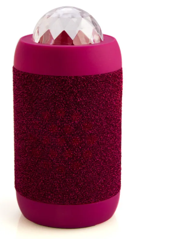 Disco Ball Bluetooth Speaker - Pink