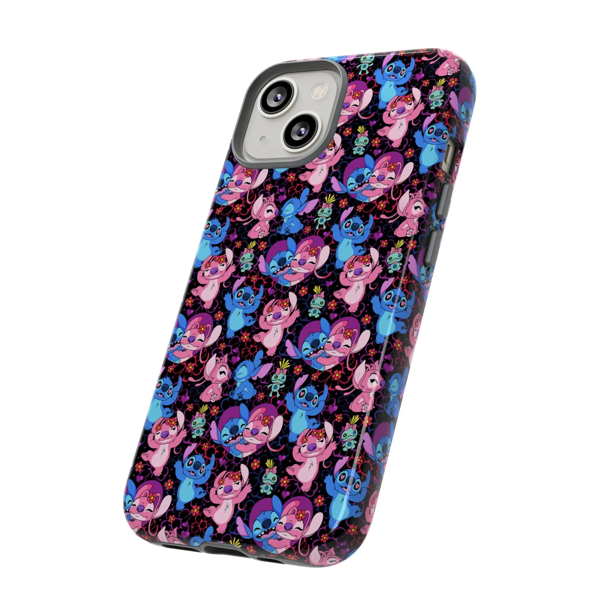 Disney Lilo And Stitch Angel Besties Tough Cell Phone Cases