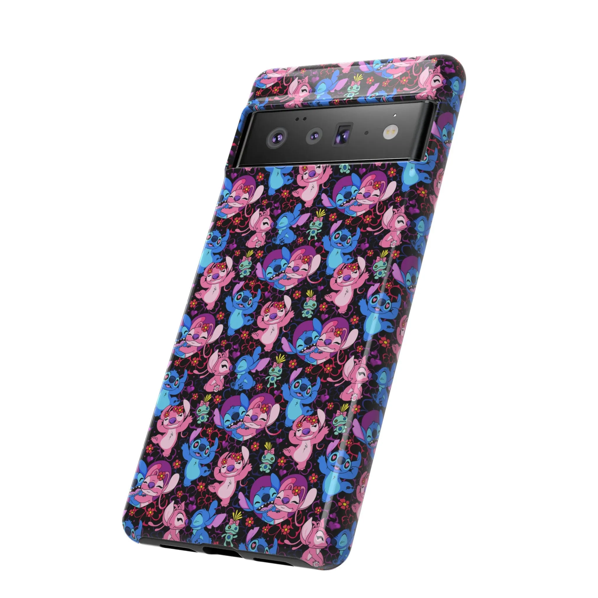 Disney Lilo And Stitch Angel Besties Tough Cell Phone Cases