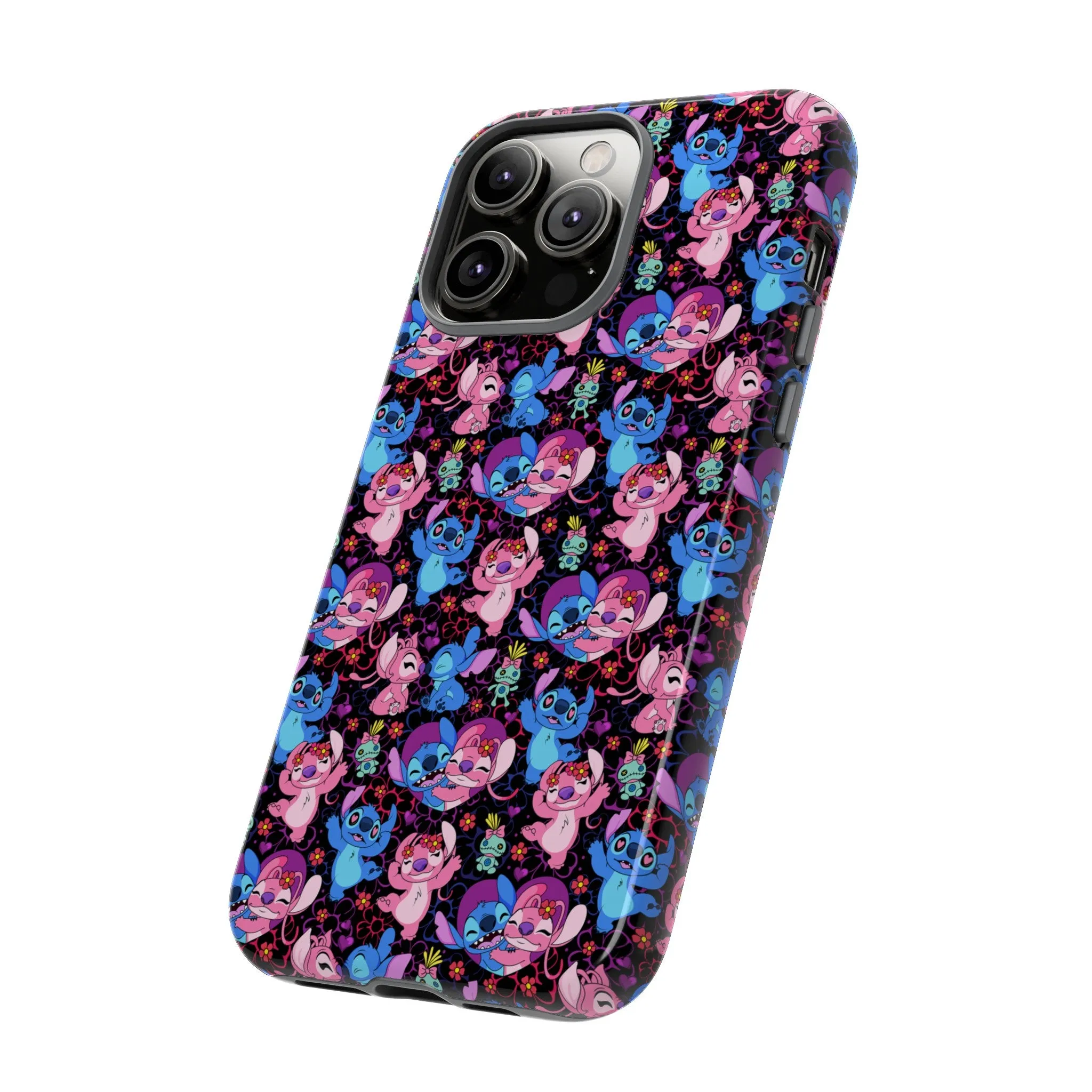 Disney Lilo And Stitch Angel Besties Tough Cell Phone Cases
