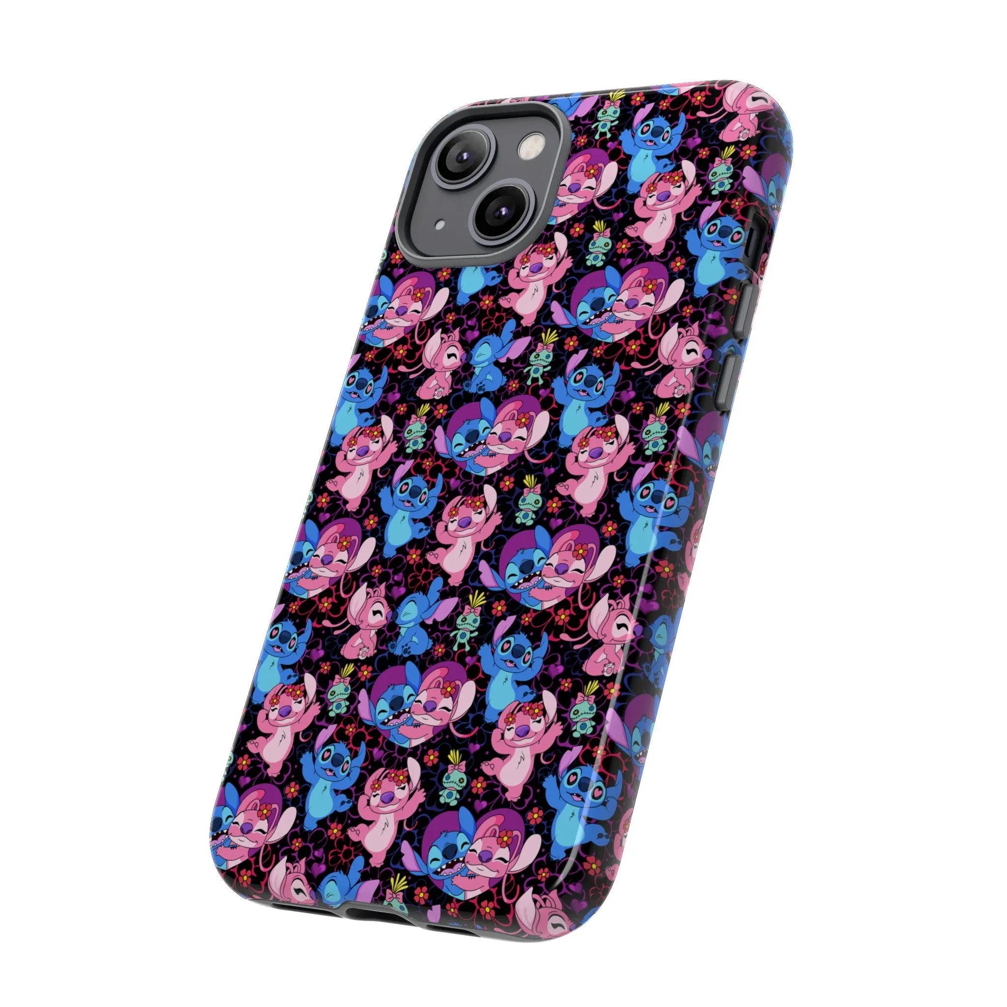 Disney Lilo And Stitch Angel Besties Tough Cell Phone Cases
