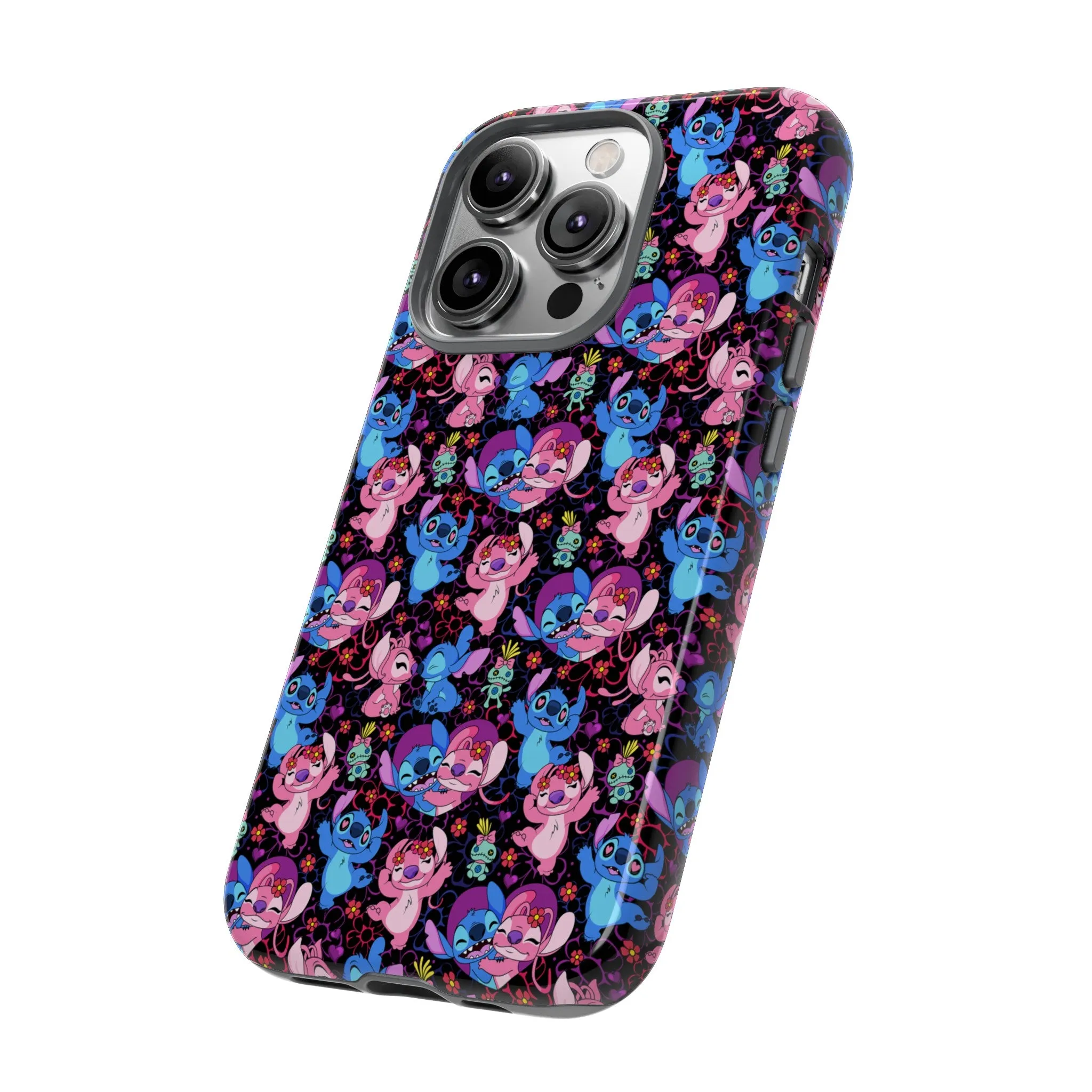 Disney Lilo And Stitch Angel Besties Tough Cell Phone Cases
