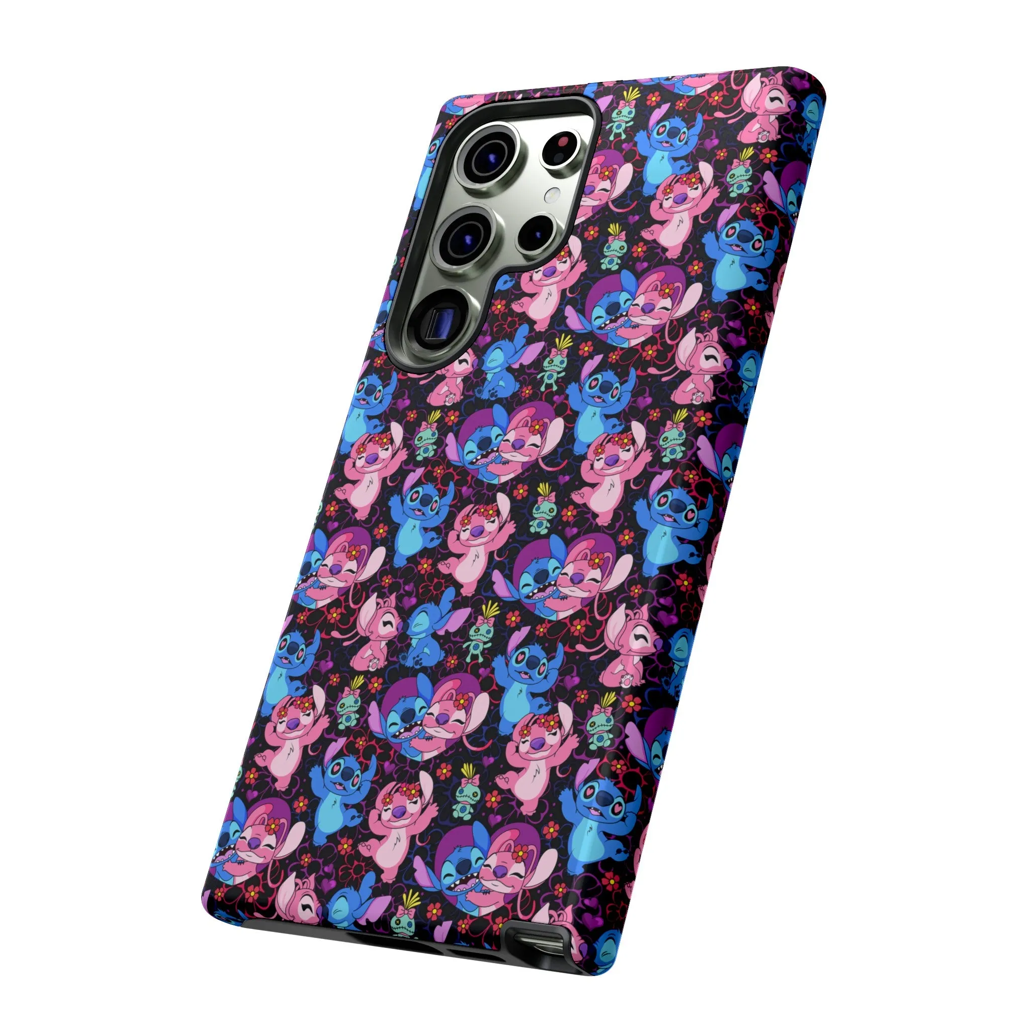 Disney Lilo And Stitch Angel Besties Tough Cell Phone Cases