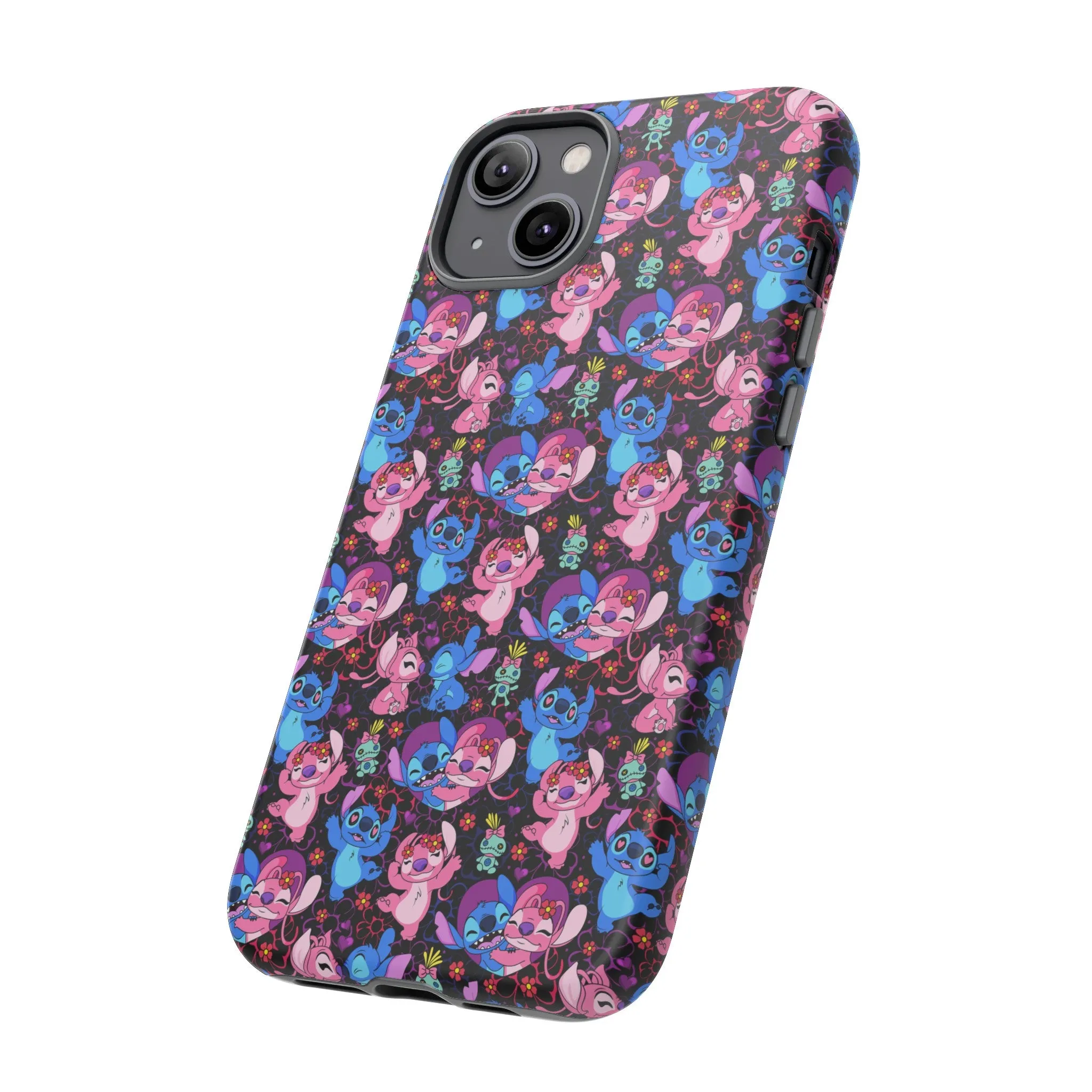 Disney Lilo And Stitch Angel Besties Tough Cell Phone Cases