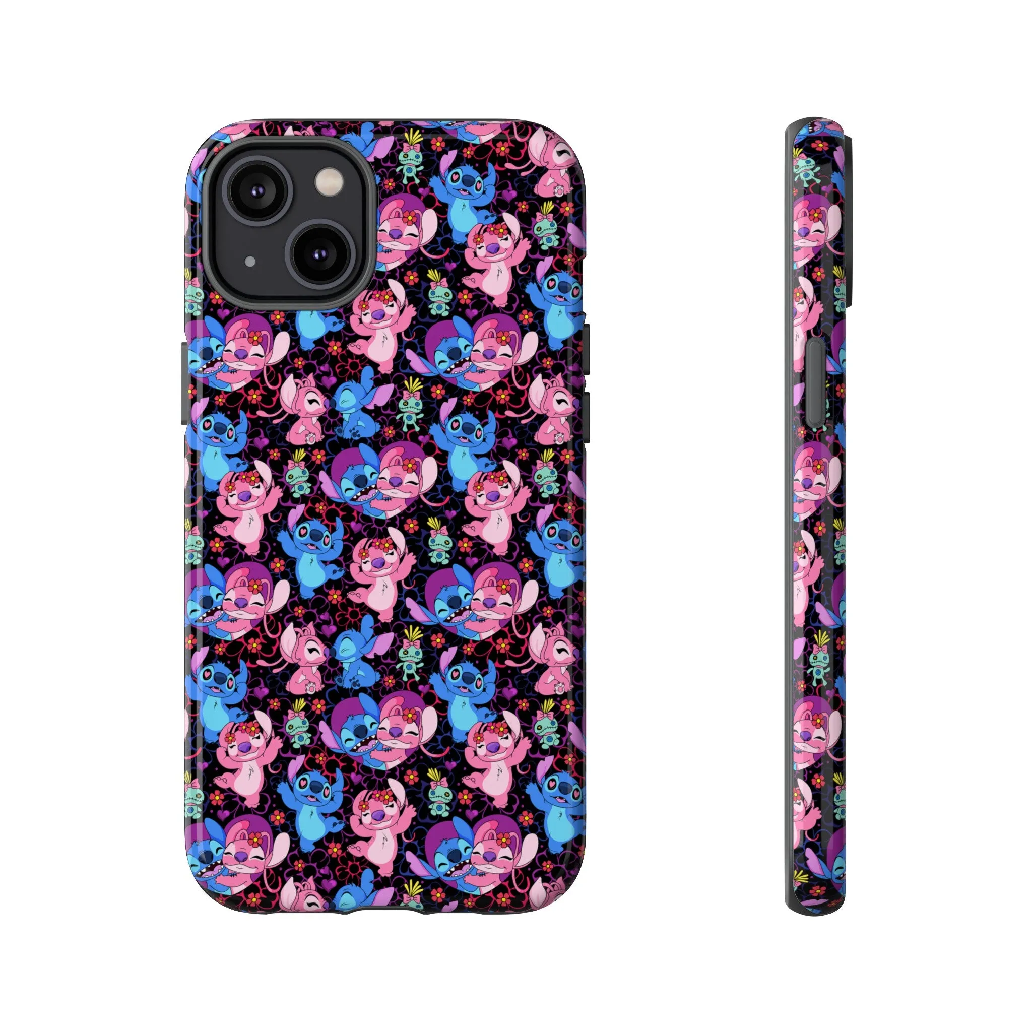 Disney Lilo And Stitch Angel Besties Tough Cell Phone Cases