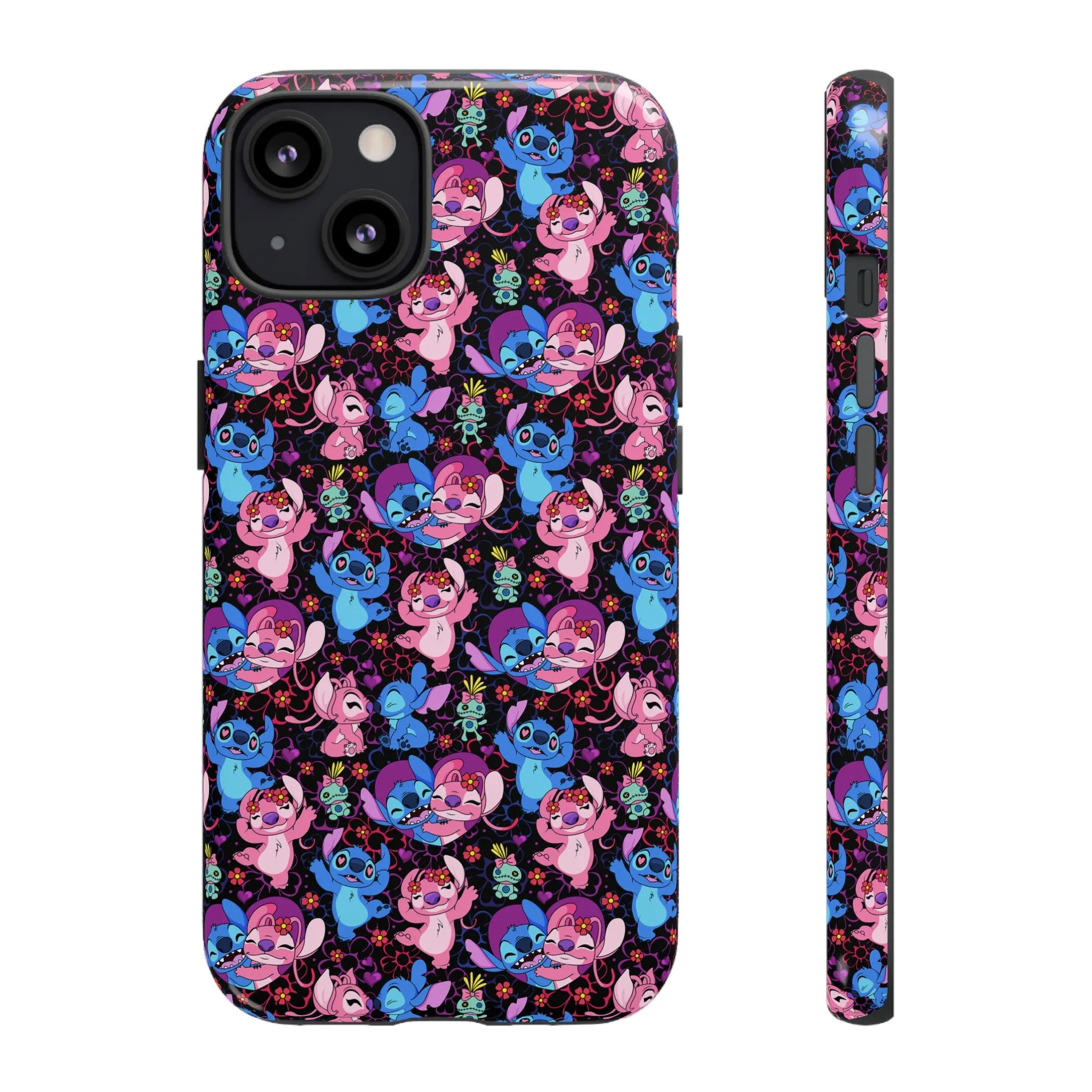 Disney Lilo And Stitch Angel Besties Tough Cell Phone Cases